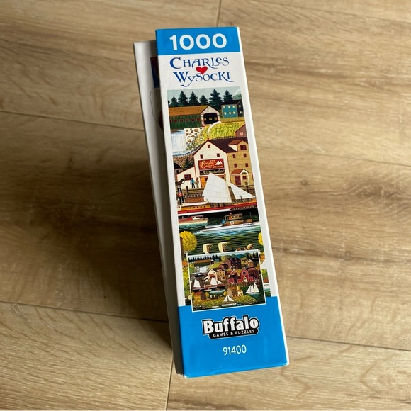 Charles Wysocki Puzzle The Cambridge 1000 piece complete - Picture 4 of 5